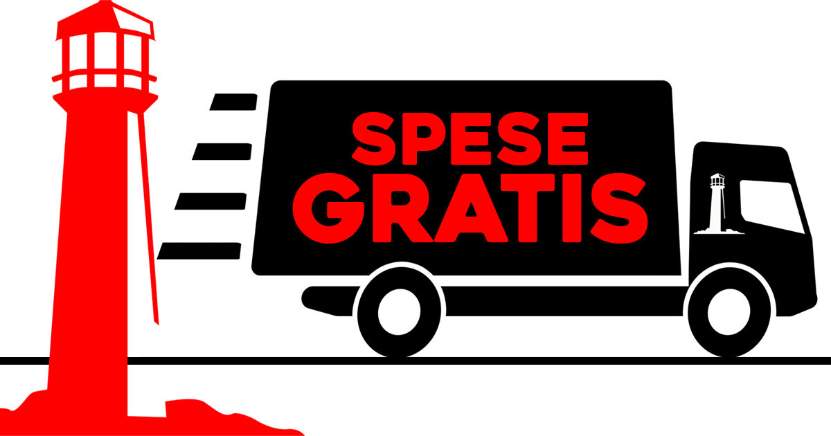 Spedizione GRATUITA per ordini superiori a 25 euro