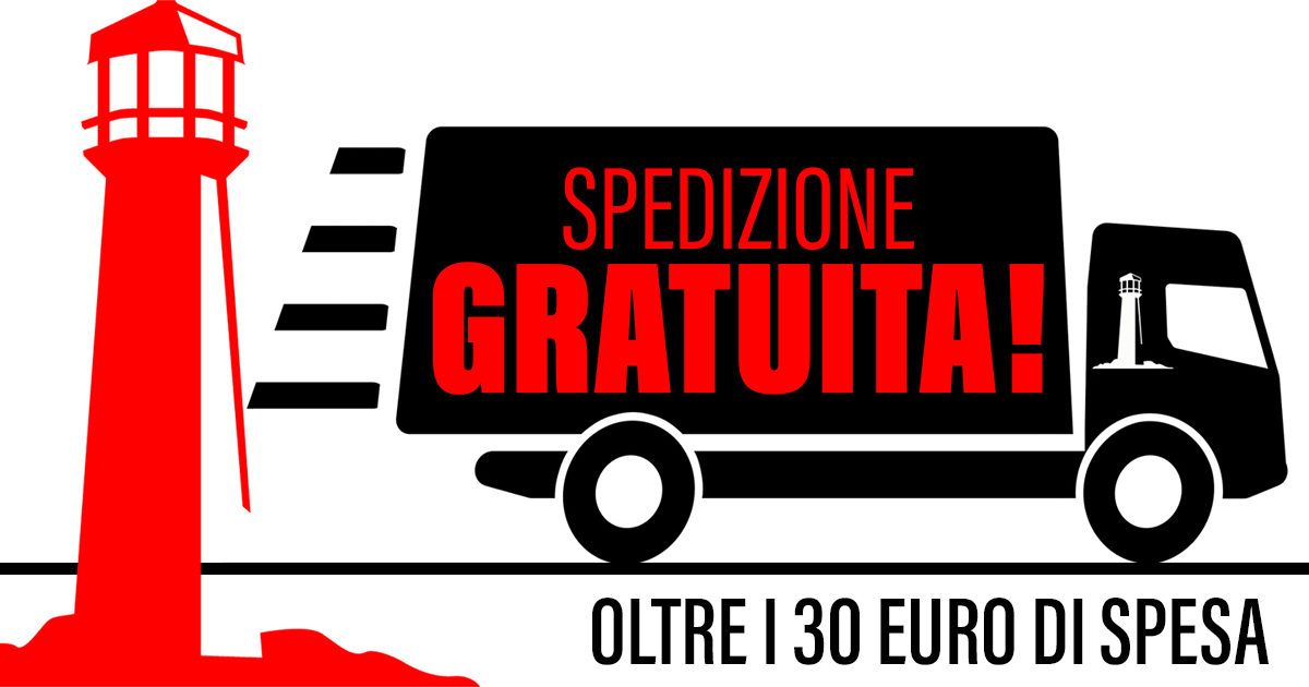 Spedizione GRATUITA per ordini superiori a 30 euro